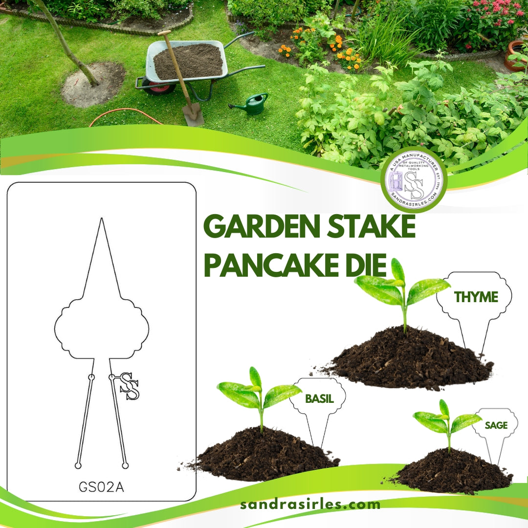 PANCAKE DIE GS02 GARDEN STAKE DESIGN